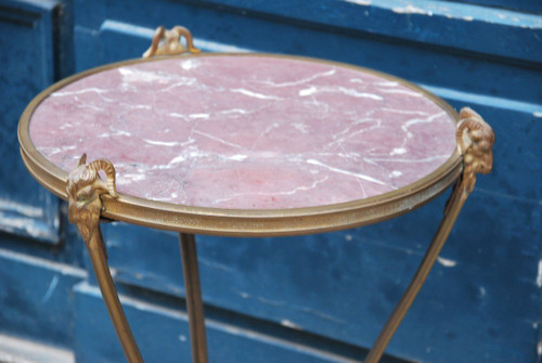 Directoire style tripod pedestal table