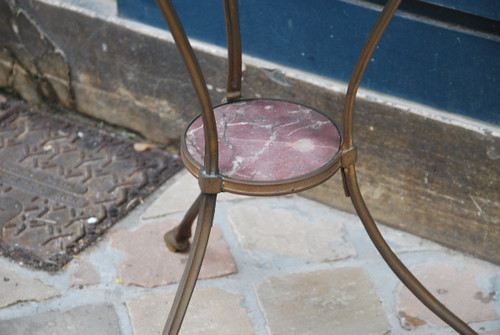 Directoire style tripod pedestal table