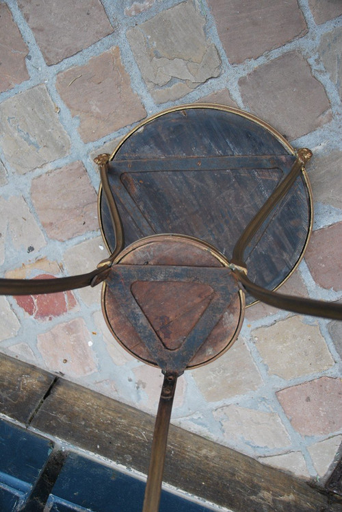 Directoire style tripod pedestal table