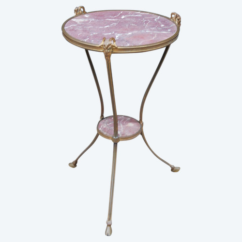 Directoire style tripod pedestal table