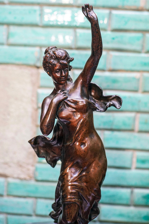 Hippolyte MOREAU, Bronze "Étoile du matin"