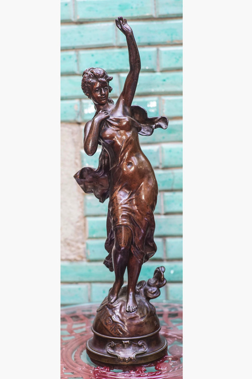 Hippolyte MOREAU, Bronze "Étoile du matin"