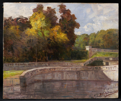 Blanche EGLÈNE-SURIEUX, Le Bassin du Fer à Cheval au Parc de Saint-Cloud