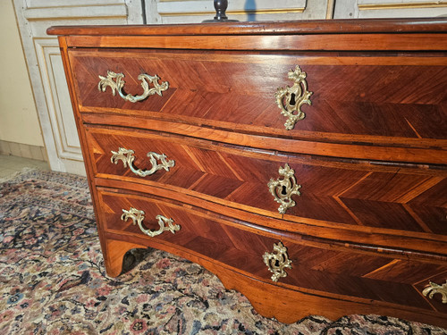 Louis XV chest of drawers in cherrywood 18th