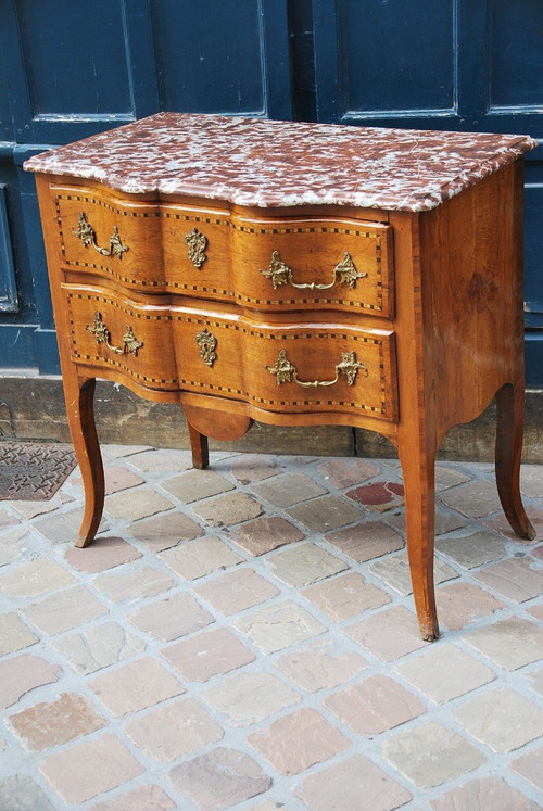 Sauteuse Commode From The Rhône Valley Eighteenth Century