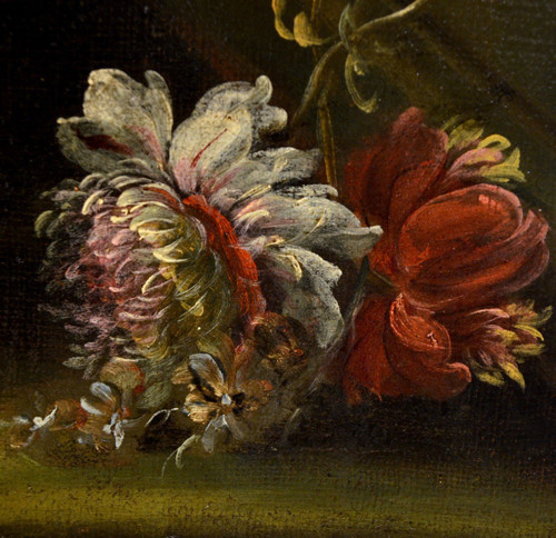 Pieter Casteels III -signed- (antwerp 1684 - 1749 Richmond) Floral Still Life