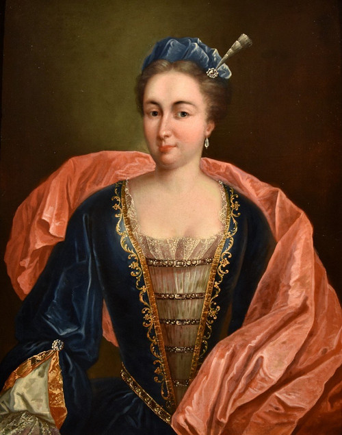 Portrait De Marianne De Cogny, François De Troy (Toulouse 1645 - Paris 1730), Atelier