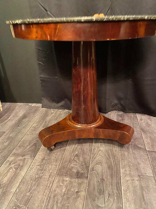 empire pedestal table