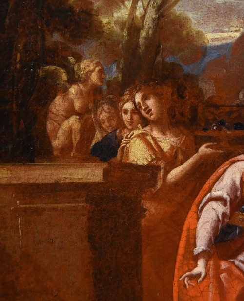 Moïse Sauvé Des Eaux, Nicolas Poussin (Les Andelys 1594 - Roma 1665) Laboratorio