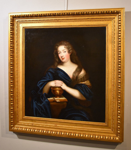 Porträt Von Louise Renée Keroualle, Pierre Mignard (troyes 1612 - Paris 1695)