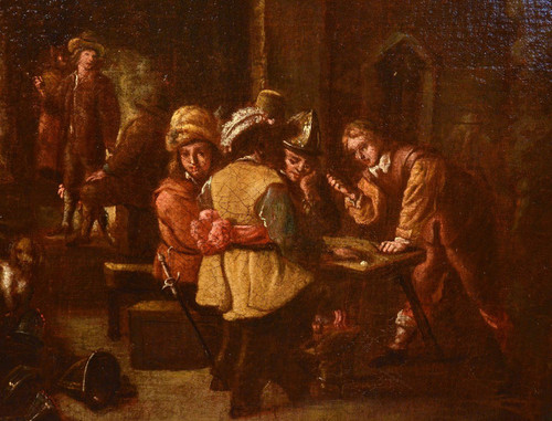 Le Corps De Garde, Atelier Von David Teniers Der Jüngere (Antwerpen 1610 - Brüssel 1690)