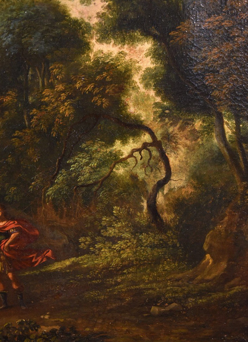 Gaspard Dughet (rome 1615 - 1675), Woodland Landscape With The Archangel Raphael And Tobiolo