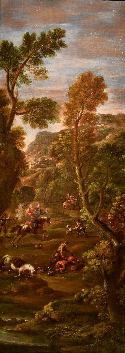 Giuseppe Zais (belluno 1709 - Treviso 1781), The Assault Of The Brigands / After The Assault