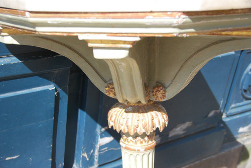 Corner console table Italy 18th century