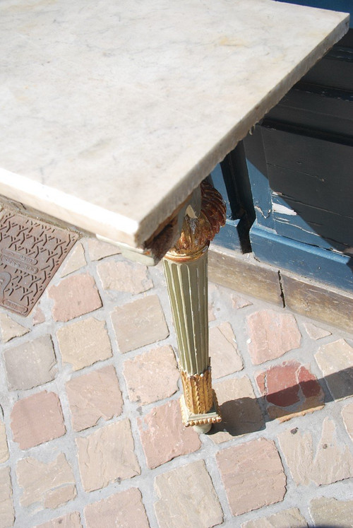 Corner console table Italy 18th century