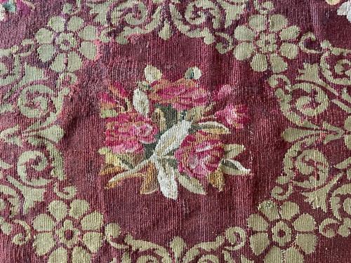 Charles X period Aubusson carpet, circa 1825.