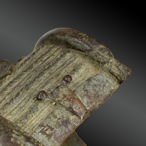 Bracelet En Bronze Sénoufo. Motif De La Tortue Côte D’ivoire – Mali, Burkina Faso.