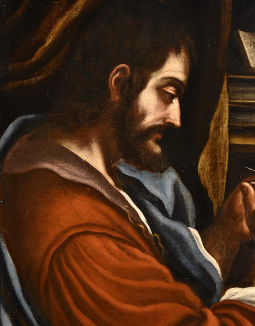 Saint Mark The Evangelist, Bartolomeo Gennari (cento, 1594 - Bologna, 1661) Attributable To