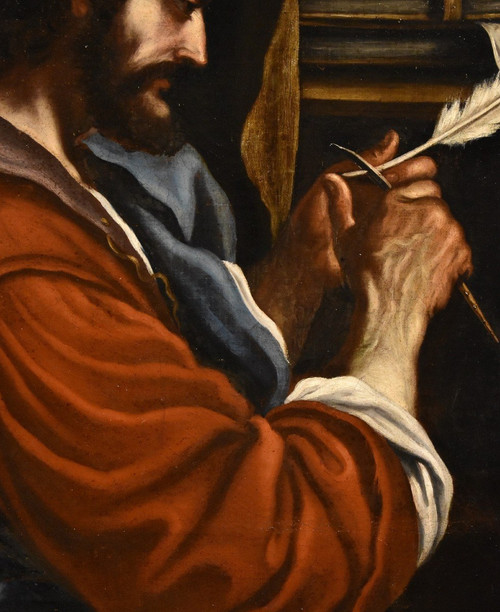 Saint Mark The Evangelist, Bartolomeo Gennari (cento, 1594 - Bologna, 1661) Attributable To