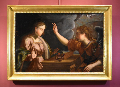 The Annunciation, Pieter De Witte, Also Known As Peter Candid (bruges, 1548 - Munich, 1628)