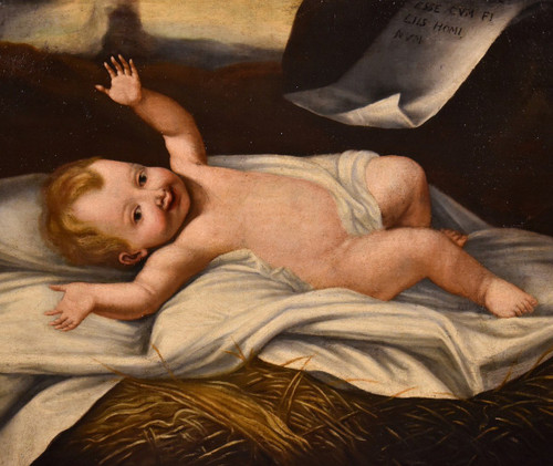 Child Jesus, Active Lombard Painter In The 17th Century