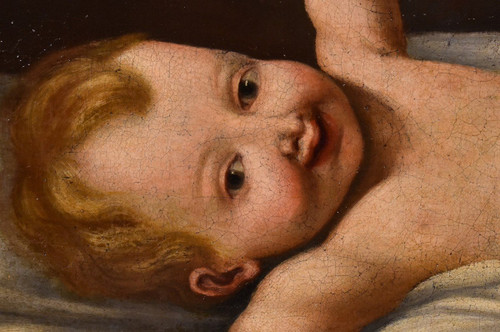 Child Jesus, Active Lombard Painter In The 17th Century