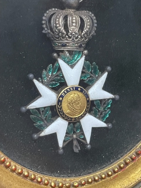 Legion of Honor Medal in Sterling Silver and Enamel Henri IV IX th