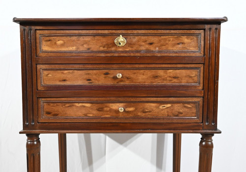 Small Chest of Drawers in Cuban Mahogany, Louis XVI Style - 1st Part XIX