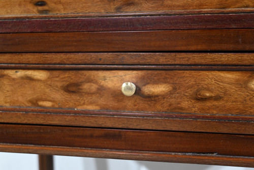 Small Chest of Drawers in Cuban Mahogany, Louis XVI Style - 1st Part XIX