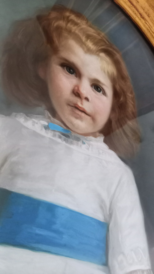 Portrait of a little girl