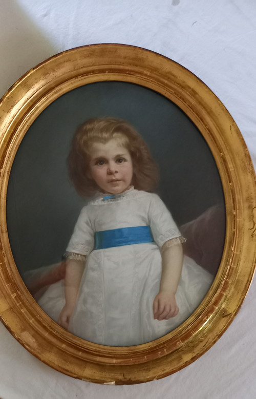 Portrait of a little girl