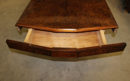 Art Deco Mahogany And Elm burl table circa 1930