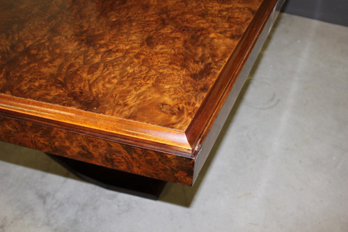 Art Deco Mahogany And Elm burl table circa 1930