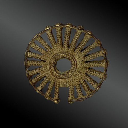 Dogon sun pendant - Dogon culture, Mali - 20th century