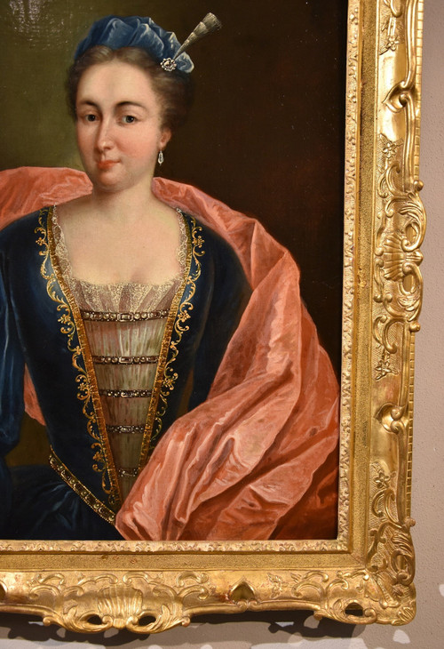 Portrait De Marianne De Cogny, François De Troy (toulouse 1645 - Paris 1730), Atelier