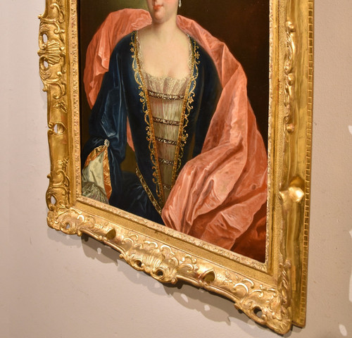 Portrait De Marianne De Cogny, François De Troy (toulouse 1645 - Paris 1730), Atelier