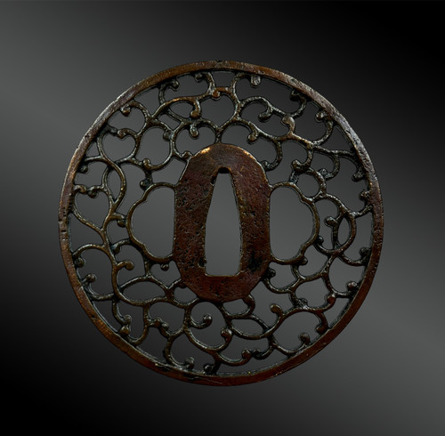 TSUBA Maru Gata - Japon - Période Edo (1603-1868)