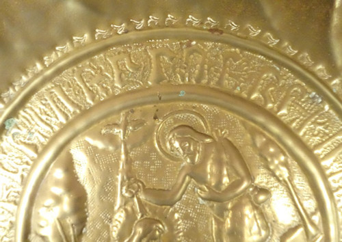 Dish Quest Offerings Brass Baptism Jesus Jordan Germany Nuremberg 17th