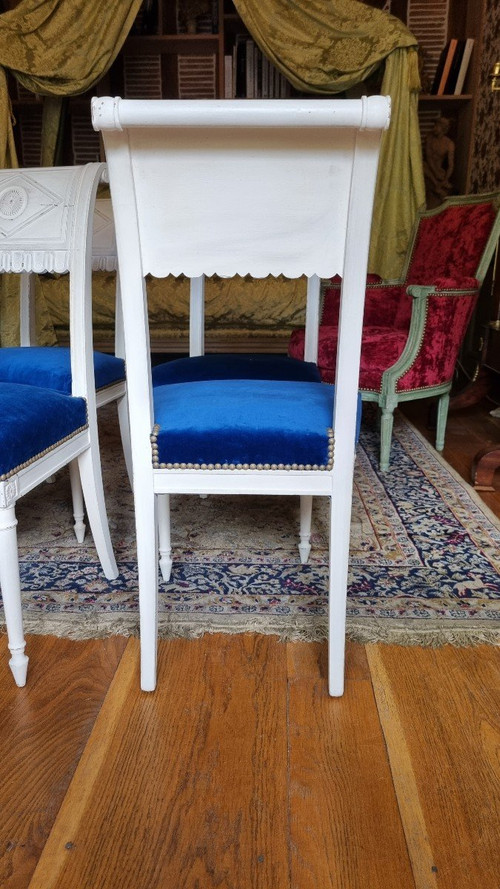 4 Directoire Chairs Attributed to Henri Jacob