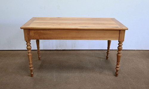 Rectangular table in Blond Cherry, Louis-Philippe style – 2nd part 19th century