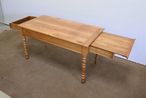 Rectangular table in Blond Cherry, Louis-Philippe style – 2nd part 19th century