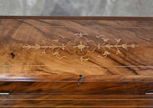 Victorian Davenport Walnut Desk, England – 1st part 19th century