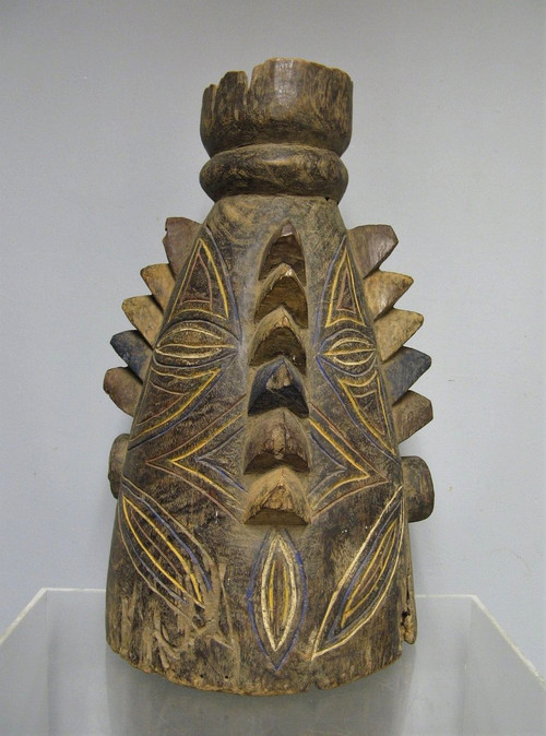 Conical Crest Mask - Igbo / Ibo - Nigeria