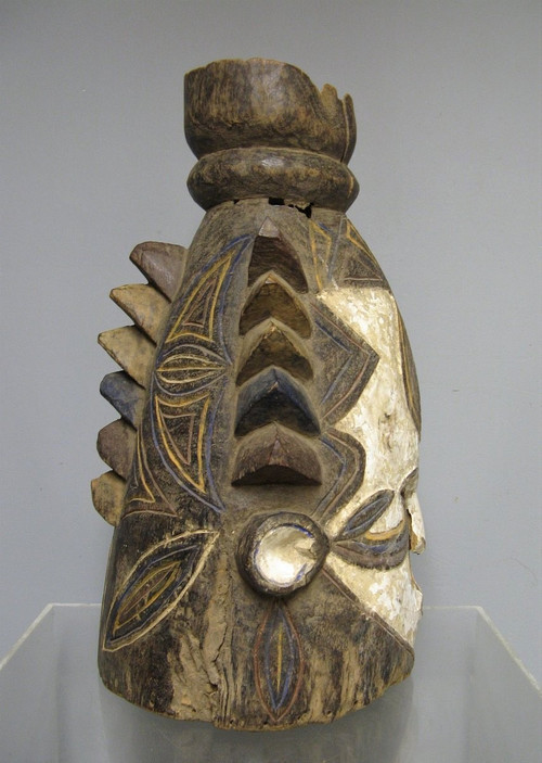 Conical Crest Mask - Igbo / Ibo - Nigeria