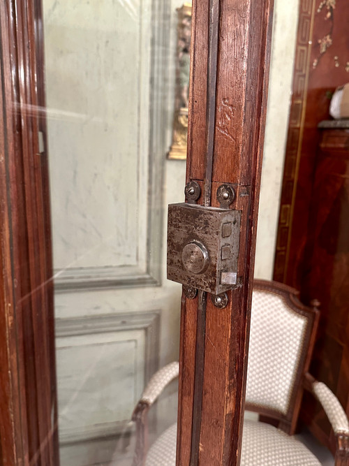 Louis XVI Period Mahogany Library Display Case Circa 1780