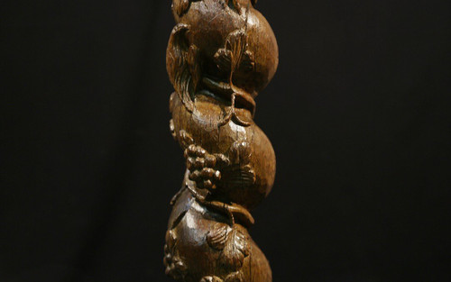 Torso column Oak, 18th century