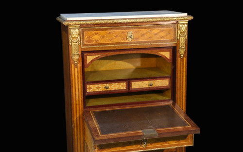 Napoleon III Inlaid Secretary