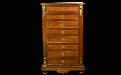 Napoleon III Inlaid Secretary