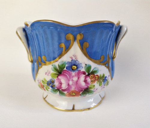 Pair Of Painted Porcelain Coolers From Samson