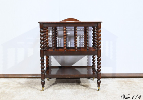 Magazine Rack in Rio Rosewood – Mid-19th Century